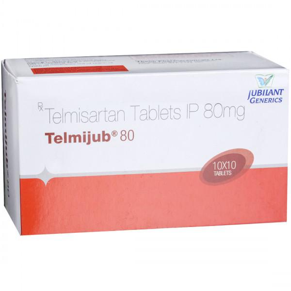 Telmijub 80mg Tablet